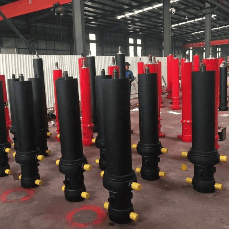 FEE-5TG-E191*4826 ফ্রন্ট-মাউন্টেড মাল্টি-স্টেজ হাইড্রোলিক সিলিন্ডার