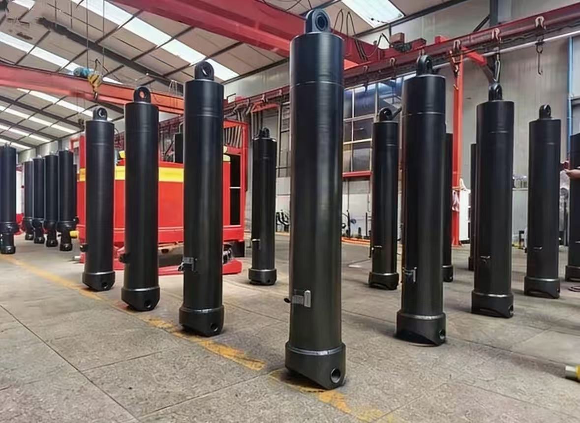 FEE-5TG-E191*4826 ফ্রন্ট-মাউন্টেড মাল্টি-স্টেজ হাইড্রোলিক সিলিন্ডার