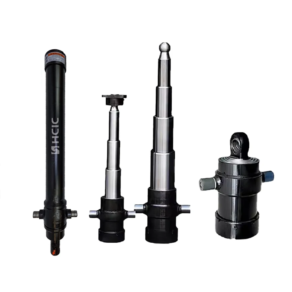 ছোট ট্রেলার মাল্টি-স্টেজ হাইড্রোলিক সিলিন্ডার